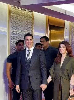 Kesari 2 Screening: पर्पल साड़ी में देसी गर्ल बनीं अनन्या, वाइफ ट्विंकल का हाथ थामकर अक्षय कुमार ने ली एंट्री