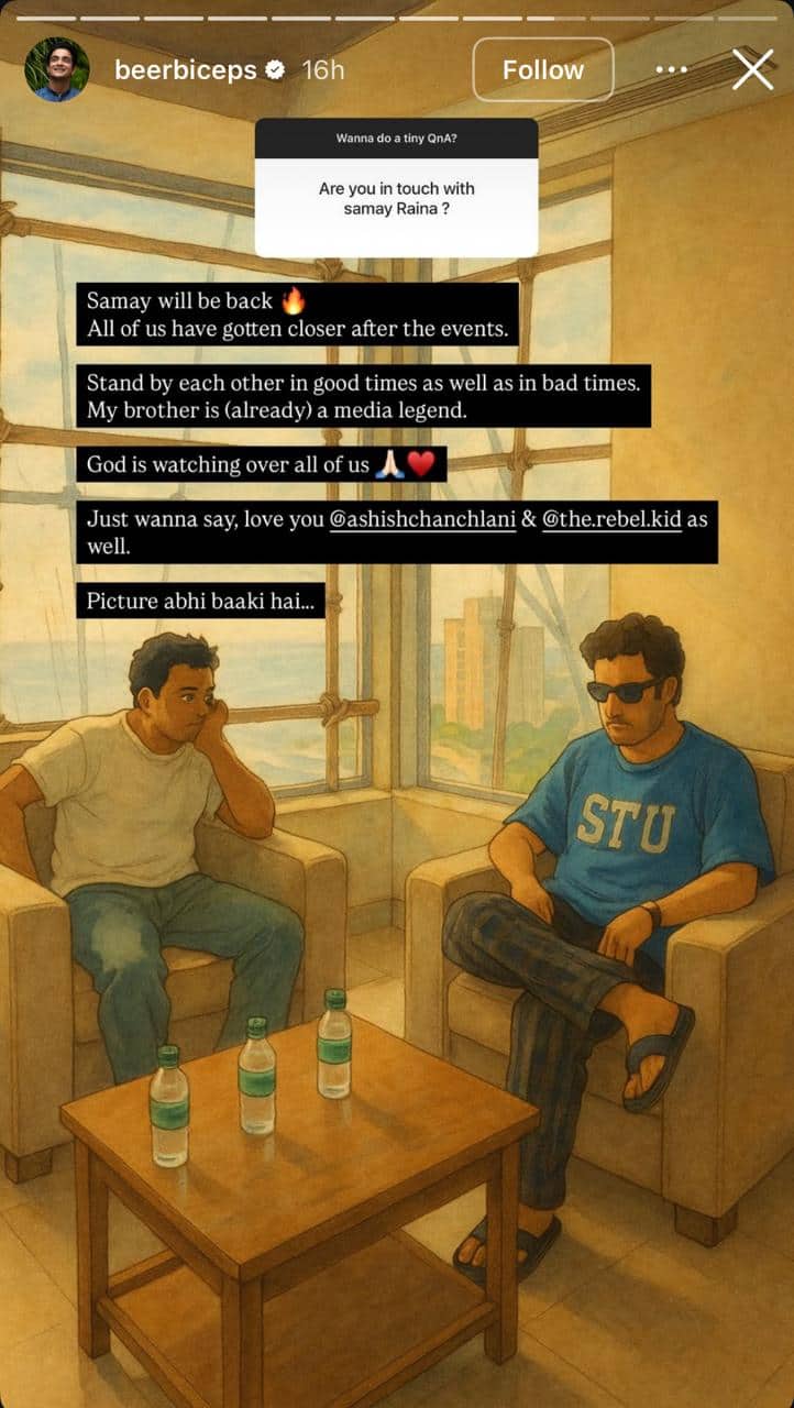 Samay Raina Set For A Grand Comeback? Ranveer Allahbadia Hints At Comedian's Return