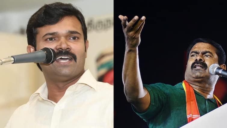 Sattai Duraimurugan may join BJP after clash with ntk seeman sattai youtube channel Sattai Duraimurugan: பாஜகவில் இணையும் சாட்டை? சீமானுக்கு டாடா! அதிர்ச்சியில் நாதகவினர்!