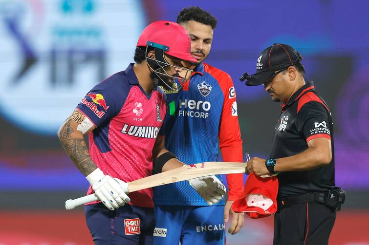 IPL rules for bat size umpires checking inbetween match hardik pandya pbks vs kkr ipl 2025 Bat Size Checks in IPL: கறார் காட்டும் அம்பயர்ஸ்! பேட் இப்படி தான் இருக்கணும்.. விதி சொல்வது என்ன?