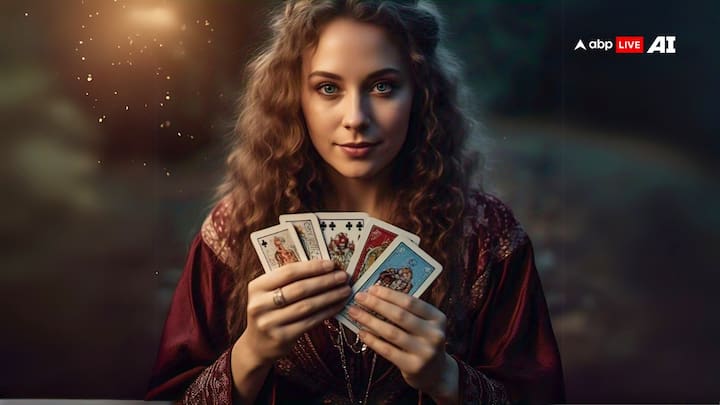 Personal Growth: Today is a day for self-reflection and taking decisive action in your personal growth. The hand card indicates that you have the power to shape your future with the choices you make today. If you’ve been feeling uncertain about your direction, trust that you now have the clarity and strength to move forward. Your intuition will guide you in making empowered decisions, so listen to your inner voice. The gavel also signals that you may need to make an important decision about your future, one that will solidify your sense of purpose. Step into your power and embrace the positive changes that are unfolding in your life. (Image Source: ABPLIVE AI)