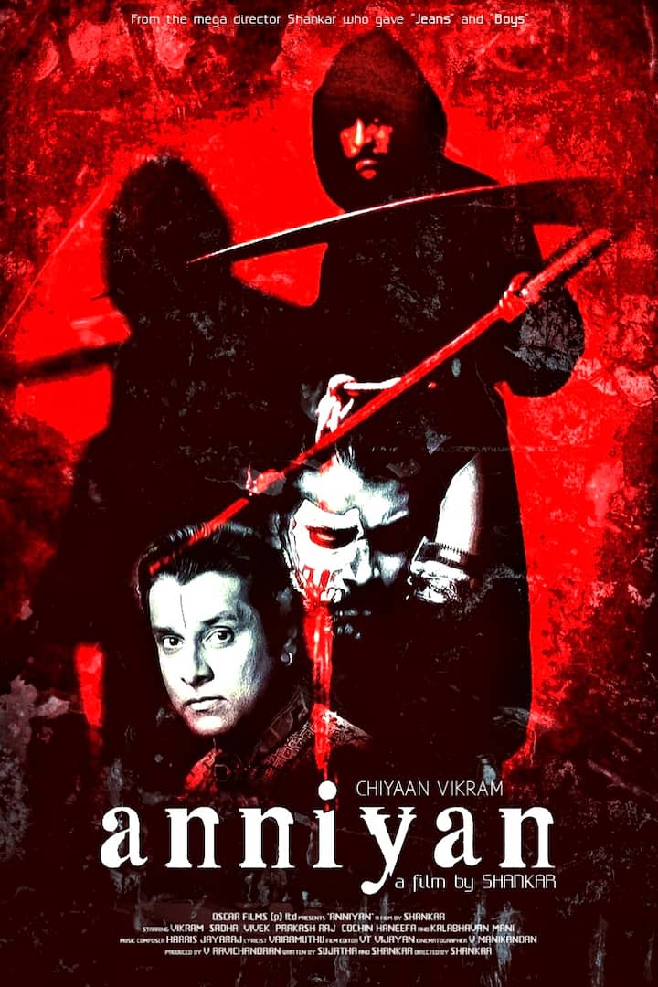 Actually Vikram's real name is Kennedy Victor John. But his reel name is a story behind Chian Vikram.
