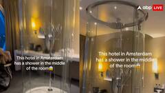 होटल के कमरे में ही लगा है शॉवर, लोग बोले- एक टॉयलेट सीट भी रख लेते