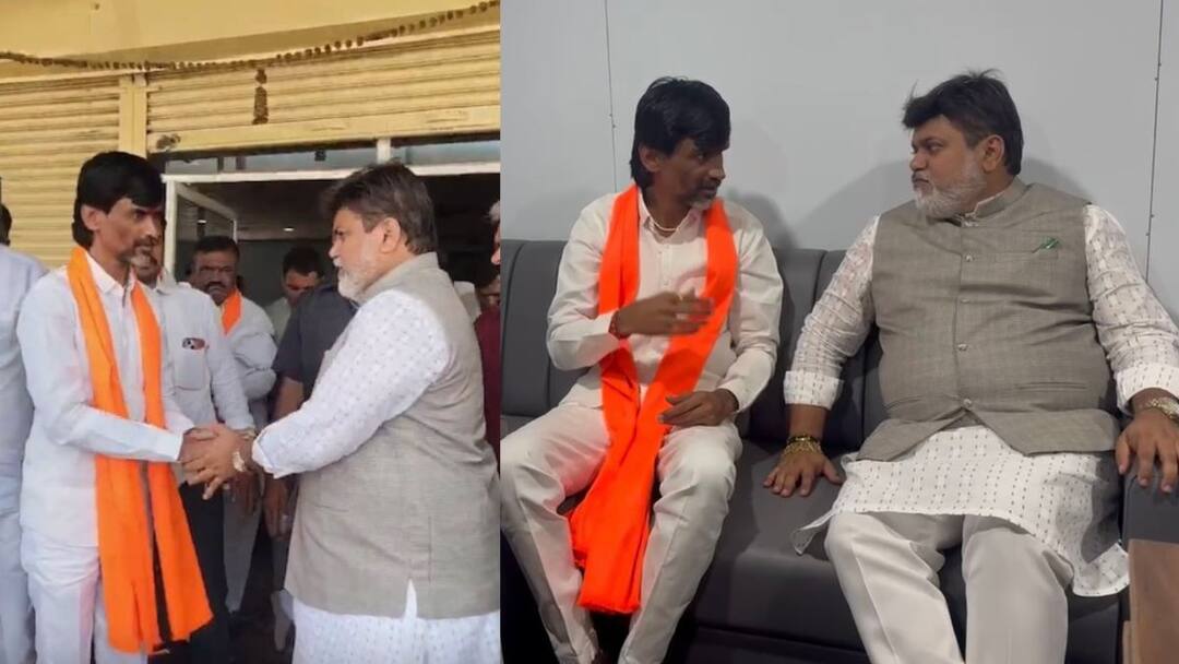 Maharashtra: आरक्षण को लेकर मनोज जरांगे ने दी चेतावनी! 23 अप्रैल को बैठक, सीएम फडणवीस होंगे शामिल Shivsena leader Uday Samant met with maratha reservation manoj jarange next meeting on 23 april ann Maharashtra: आरक्षण को लेकर मनोज जरांगे ने दी चेतावनी! 23 अप्रैल को बैठक, सीएम फडणवीस होंगे शामिल