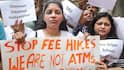 Parents Protest Delhi School Fee Hike, Demand CM Rekha Gupta's Intervention | IN PICS