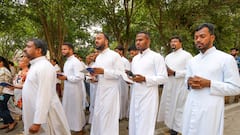 Processions, Mass Gatherings Mark Good Friday Across India: In Pics