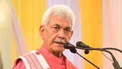 एलजी मनोज सिन्हा ने किश्तवाड़ में हेल्थ कैंप का किया उद्घाटन, कहा- 'जब तक PAK समर्थित...'