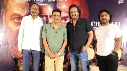 Upendra shiva rajkumar raj b shetty starring 45 movie tamil teaser out மூன்று கன்னட சூப்பர்ஸ்டார் ஒரு படத்தில்....“45” திரைப்பட டீசர் வெளியீட்டு விழா