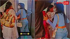 मेट्रो में धूप का चश्मा...Delhi Metro में एक और कलेश, अंकल से भिड़ गई पापा की परी! वीडियो वायरल 