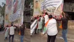 Pune News: सर कटा सकते हैं, लेकिन सर झुका नही सकते; पुण्यात भाजपच्या कार्यकर्त्यांनी फाडले काँग्रेसचे बॅनर; बॅनरवरती सोनिया गांधी अन् राहुल गांधींचे फोटो