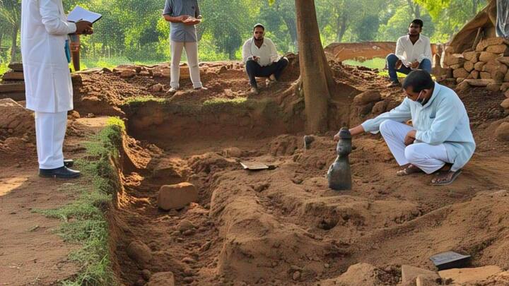 Archaeologist पीके दीक्षित के अनुसार, खुदाई में कई गोलाकार झोपड़ियों, मिट्टी की दीवारों और खंभों के लिए बनाए गए गड्ढों के अवशेष मिले हैं. इनसे यह साबित होता है कि चाल्कोलिथिक युग के लोग यहां स्थायी रूप से रहते थे. न कि घूम-घूमकर रहते थे.