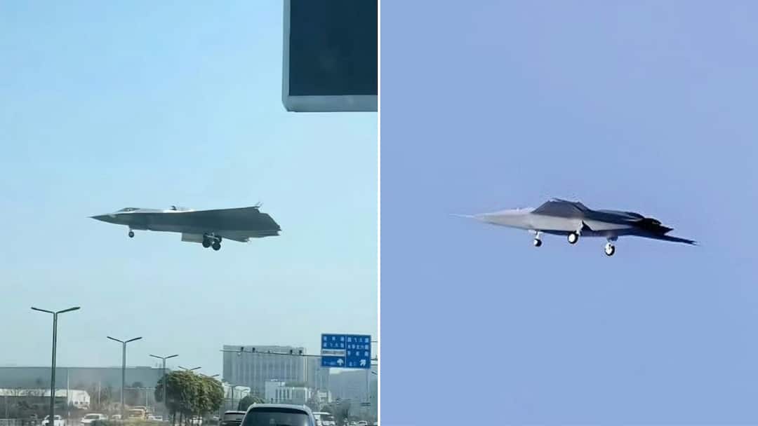 Three Engines, Tailless Design: Video Shows Newly-Developed China's Sixth-Gen Fighter Jet J-36 Three Engines, Tailless Design: Video Shows Newly-Developed China's Sixth-Gen Fighter Jet