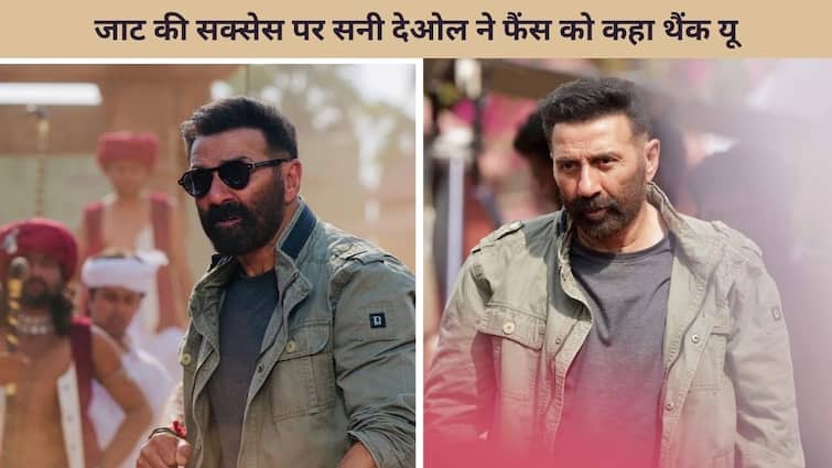 jaat actor sunny deol thanks and promise fans that jaat 2 will be much better than jaat Jaat की सक्सेस से खुश हुए Sunny Deol ने फैंस से कर डाला इतना बड़ा वादा, ली इस बात का गारंटी