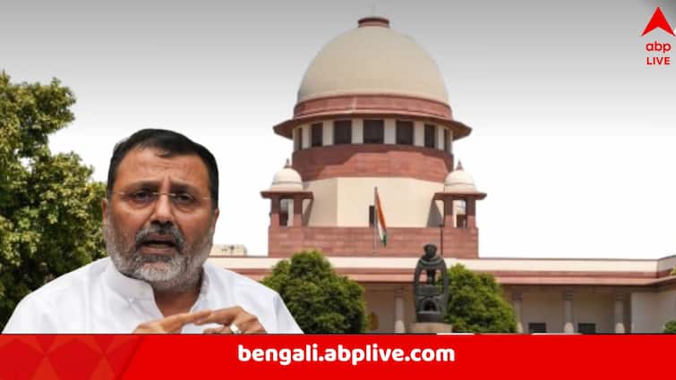 BJP MP Nishikant Dubey attacks Supreme Court over Power of Governor and President order and Waqf Law questions JP Nadda makes statement amid row Nishikant Dubey: ‘ধর্মযুদ্ধে উস্কানি দিচ্ছে সুপ্রিম কোর্ট, গৃহযুদ্ধের জন্য দায়ী CJI’, BJP সাংসদের মন্তব্যে তোলপাড় রাজনীতি, দায় ঝাড়লেন নাড্ডা
