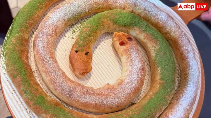 पिज्जा हट चाइना का एक पिज्जा सोशल मीडिया पर काफी वायरल हो रहा है. पिज्जा हट चाइना अपने अजीब और अनोखे आइडिया के साथ स्नेक चीज पिज्जा लेकर आया है.