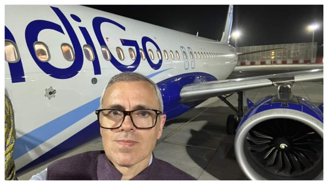 Chaos At Jammu Airport As Flights Diverted, CM Abdullah's Plane In Air For 3 Hours Chaos At Jammu Airport As Flights Diverted Bad Weather CM Omar Abdullah Plane In Air For 3 Hours Chaos At Jammu Airport As Flights Diverted, CM Abdullah's Plane In Air For 3 Hours