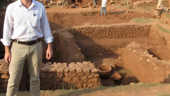 चाल्कोलिथिक युग लगभग 4000 ईसा पूर्व से 2000 ईसा पूर्व तक फैला माना जाता है. इस समय मनुष्य ने स्थायी बस्तियां बनानी शुरू की, कृषि और पशुपालन को अपनाया और मिट्टी के बर्तन बनाना सीखा.