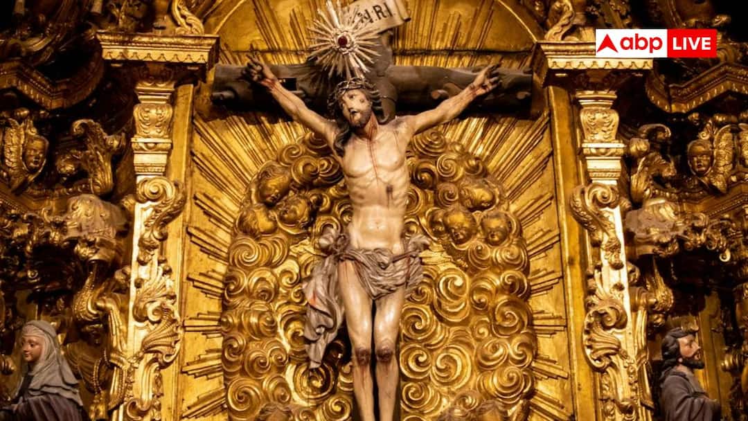 यीशू को सूली पर चढ़ाए जाने के बाद क्या सच में काला हो गया था सूरज और खून से सन गया था चांद? NASA ने दे दिए सबूत Nasa biblical details about after Jesus was crucified did sun really turn black and the moon was bloody यीशू को सूली पर चढ़ाए जाने के बाद क्या सच में काला हो गया था सूरज और खून से सन गया था चांद? NASA ने दे दिए सबूत