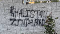 Pro-Khalistan Graffiti Found On Vancouver Gurudwara In Canada; Sikh Leaders Blame Separatist Group