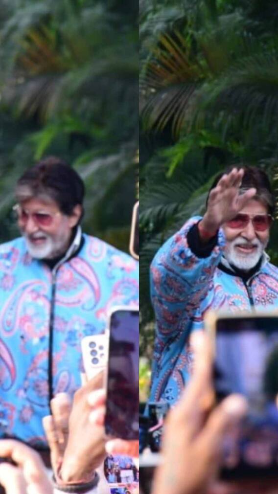 अमिताभ बच्चन का संडे दर्शन बना यादगार, फैंस से दिल खोलकर मिले बिग बी