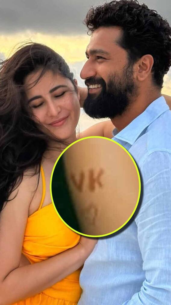 एक बार फिर कैटरीना कैफ ने पति के नाम की लगाई मेहंदी