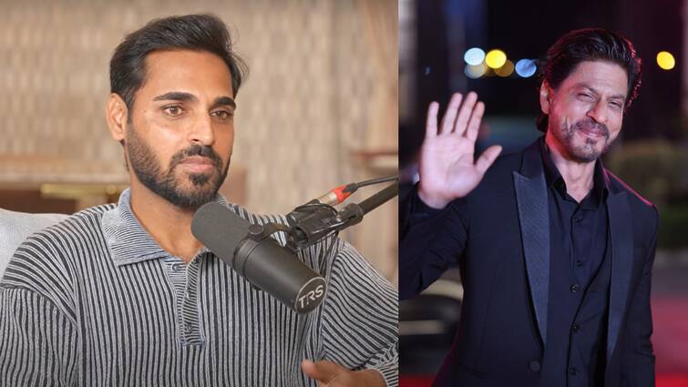 IPL 2025 के बीच शाहरुख खान को लेकर भुवनेश्वर कुमार ने ये क्या कह दिया, वीडियो हो गया वायरल ipl 2025 rcb bowler bhuvneshwar kumar big statement on kkr owner shahrukh khan in latest interview with ranveer allahbadia IPL 2025 के बीच शाहरुख खान को लेकर भुवनेश्वर कुमार ने ये क्या कह दिया, वीडियो हो गया वायरल