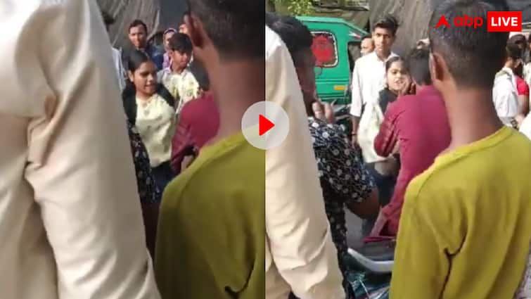 कानपुर में चोर की चप्पल तोड़ कुटाई! मोबाइल चोरी कर रहे शख्स का लड़की ने बनाया भूत, देखें वीडियो