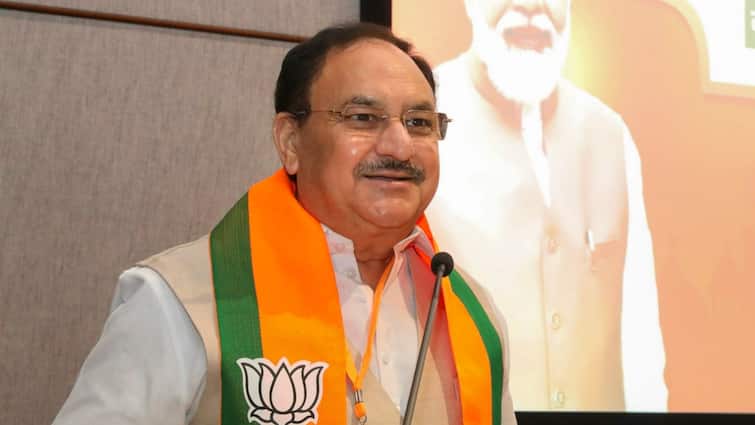 Nadda Visits Ganesh Pandal In Mumbai; Says He Prayed For ‘Atmanirbhar Bharat’ Under PM Modi