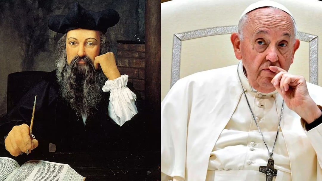 सच हुई नास्त्रेदमस की भविष्यवाणी, सदियों पहले वेटिकन सिटी और पोप फ्रांसिस के बारे में कहा था ये Nostradamus' prediction came true, he had said this about Vatican City and Pope Francis सच हुई नास्त्रेदमस की भविष्यवाणी, सदियों पहले वेटिकन सिटी और पोप फ्रांसिस के बारे में कहा था ये