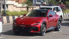 10 करोड़ से ज्यादा की रेड कलर Ferrari चलाते दिखे आकाश अंबानी, बेहद शानदार हैं फीचर्स