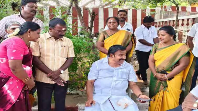 Panchapur bus stand opening soon minister Nehru kidai virundhu for party members tnn ‘எல்லாம் நல்லபடியா நடக்கணும் கருப்பசாமி..’ கிடா வெட்டு நடத்தி விருந்து வைத்த அமைச்சர் கே.என். நேரு - எதற்காக தெரியுமா?