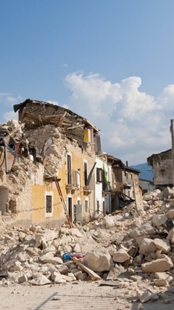 जब 5.8 तीव्रता का भूकंप आता है तो क्या होता है?