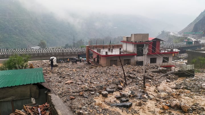 The district has reported intense damage to property and infrastructure, including Seri and Daadam villages. The damages have severely impacted local livelihoods. (Image Source: PTI)