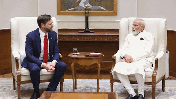 PM Modi Hosts US VP Vance And Family, Holds Talks On BTA, Energy, Defence, Strategic Technologies