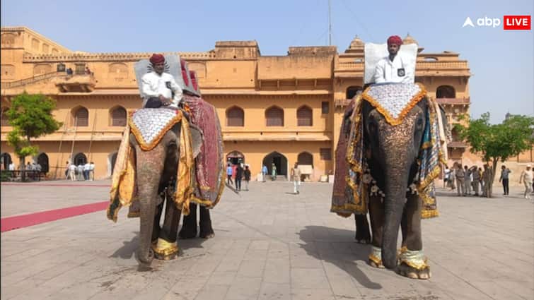 JD Vance Jaipur Visit today with family to see Amer Palace chanda and pushpa will welcome more details ann आज परिवार संग जयपुर जाएंगे अमेरिकी उपराष्ट्रपति जेडी वेंस, आमेर महल का करेंगे दीदार, चंदा और पुष्पा करेंगी स्वागत