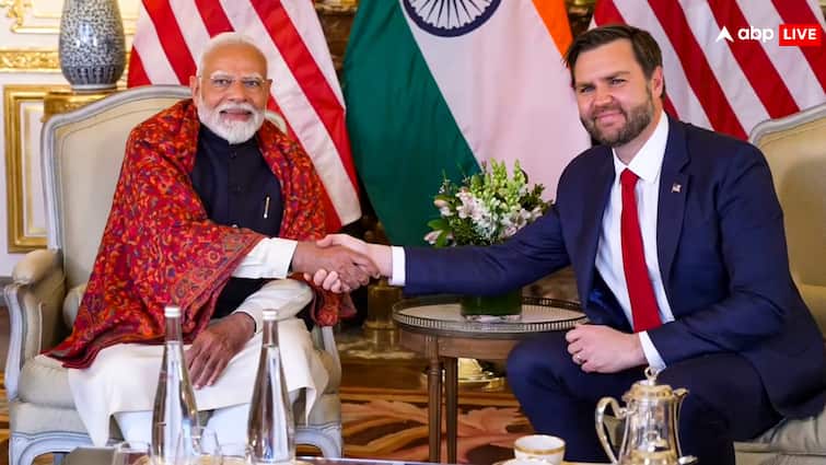 US Vice President JD Vance Arrives At PM’s Residence, Meeting With PM Modi To Begin Shortly US Vice President JD Vance Arrives At PM’s Residence, Meeting With PM Modi To Begin Shortly