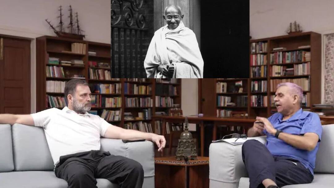 BJP Members Slams Rahul Gandhi Over Mistake Information About Mahatma Gandhi காந்தி குறித்து தவறான கருத்தை கூறிய ராகுல்..ரவுண்டு கட்டும் பாஜகவினர்!