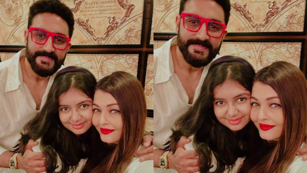 Aishwaryarai Bachchan: ఐశ్వర్య రాయ్, అభిషేక్, ఆరాధ్య.. క్యూట్ ఫ్యామిలీ - విడాకుల రూమర్స్కు చెక్ పెట్టేశారుగా! Aishwaryarai Bachchan Abhishek Bachchan 18th Marriage Anniversary Photo Shared With Aaradhya Check on divorce rumors More Details Aishwaryarai Bachchan: ఐశ్వర్య రాయ్, అభిషేక్, ఆరాధ్య.. క్యూట్ ఫ్యామిలీ - విడాకుల రూమర్స్కు చెక్ పెట్టేశారుగా!