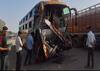 Accident: ઊંઝા-સિદ્ધપુર હાઈવે પર ખાનગી બસ, ટ્રેલર વચ્ચે ભયંકર અકસ્માત, 2નાં મોત, 17 ઘાયલ