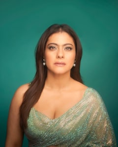 Kajol Charms With Her Effortless Glam In A Sequined Saree; See PICS