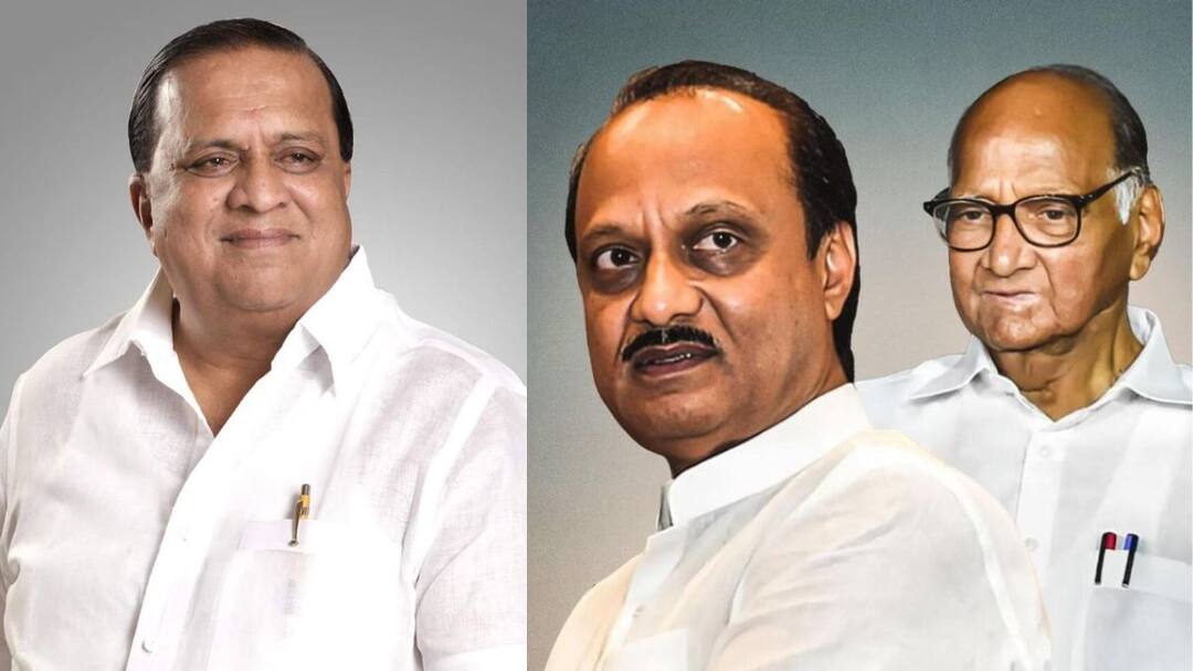 Minister Hasan Mushrif reaction on the talks of Sharad Pawar and Ajit Pawar coming together Maharashtra Politics News  शरद पवार अजित पवार एकत्र येणार का? दोन्ही राष्ट्रवादी एकत्र येणार असतील तर... नेमकं काय म्हणाले मुश्रीफ? 