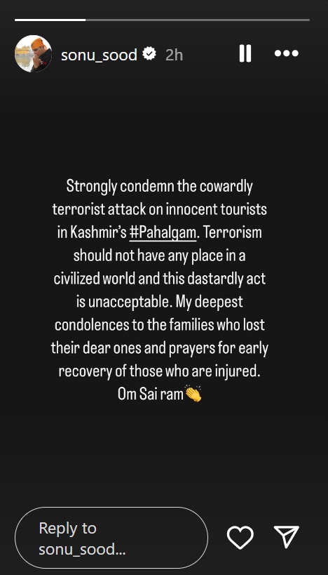 कब तक अपने ही देश में डरकर जिएंगे', पहलगाम हमले पर बॉलीवुड सितारों ने किया रिएक्ट