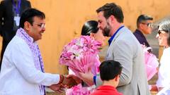 परिवार संग आमेर का किला पहुंचे अमेरिका के उपराष्ट्रपति जेडी वेंस, हुआ शाही स्वागत, हाथियों ने उठाई सूंड तो...