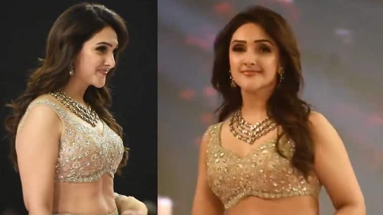actress Sridevi Vijaykumar ramp walk video goes viral on social media Watch Video : வயசு மட்டும் ஆகவே ஆகாது...நடிகை ஶ்ரீதேவி விஜயகுமாரின் வைரல் வீடியோ
