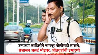 Nagpur: उन्हाच्या काहिलीने वाहतूक पोलीसांचा 'ताप' वाढला, नागपूर प्रशासन सतर्क; विशेष शीतकक्षाची उभारणी