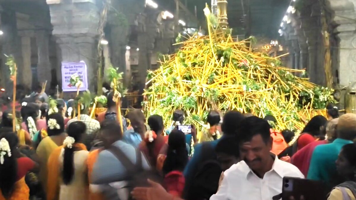 வைத்தீஸ்வரன்கோயிலில் 200 ஆண்டுகளுக்கு மேலாக தொடரும் பாரம்பரிய வழிபாடு - பலநூறு கிலோமீட்டர் பாதயாத்திரையாக வந்து தரிசனம் செய்யும் பக்தர்கள்.