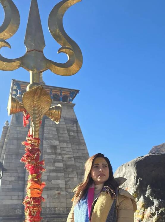 During this time she was also asked why she went to Kedarnath. On this, the actress said that I had a lot of mind to go to Kedarnath and Badrinath, I wanted to go there and feel the energy there and take blessings there.