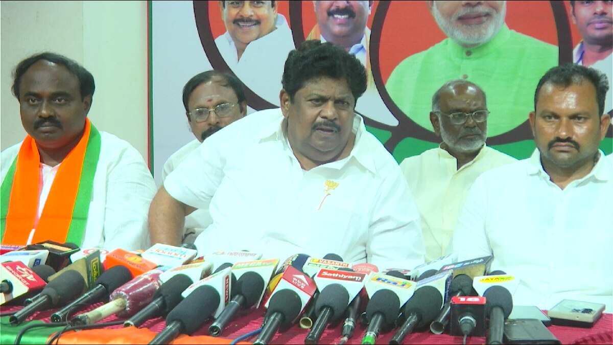 இரட்டை இலை கீழே... தாமரை மேல தான்.. பாஜக மாநிலத் துணைத்தலைவர் புதிய விளக்கம்