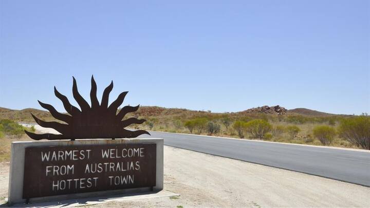 पिलबारा क्षेत्र में स्थित मार्बल बार को अक्सर ऑस्ट्रेलिया का सबसे गर्म शहर कहा जाता है. यहां तापमान अक्सर 40 डिग्री सेल्सियस के पार चला जाता है.