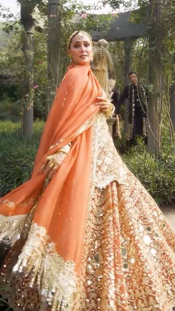 पाकिस्तानी एक्ट्रेस ने इंडियन डिजाइनर के लहंगे में बिखेरा जलवा